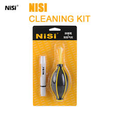 NISI-Kit de limpieza de cámara, limpiador de polvo, cepillo, soplador de aire, toallitas, pluma para lente de cámara, Canon, Nikon, Sony, Fijifilm 2024 - compra barato