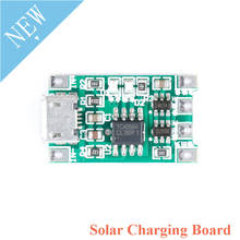 Módulo de carga Solar para batería de litio, Micro USB 1A, 4,2 V, 3,7 V, 3,6 V, 18650, TP4056, polímero de iones de litio con protección 2024 - compra barato