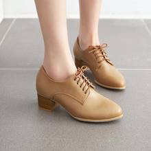 2020 Shoes Womens Pointed Spring Pumps new Chunky High Heels Mary Jane Causal Ladies Shoes Thick Ladies Classic Shoes 2024 - buy cheap