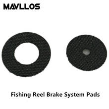Mavllos High Carbon Fiber Brake System Pads For Fishing Reel Baitcasting Spinning Reels Suit For Daiwa Abu DIY Fishing Accessory 2024 - buy cheap