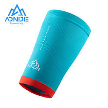 AONIJIE-cubierta de compresión para piernas, 1 par, manga de muslo, soporte deportivo para senderismo al aire libre, Trail, correr, gimnasio, Fitness, E4412 2024 - compra barato