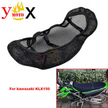 Off Road Dirt Bike 3D Mesh Seat Cover Cushion Guard Pad Insulation Breathable Sun-proof Net For Kawasaki KLX150 2024 - buy cheap