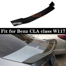 For Mercedes CLA class W117 C117 Carbon Fiber Rear Trunk Wings Spoiler CLA200 250 260 Renntech 2014-2018 2024 - buy cheap