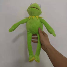 Disney Cartoon Muppets Kermit Frog Plush Toy Cute Frog Soft Stuffed Doll Children Birthday Gift 40cm 2024 - buy cheap