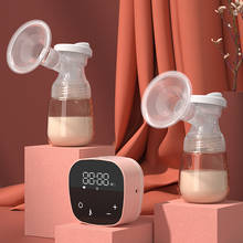 Breast Pumps Bilateral Milk Pump Baby Bottle Postnatal Supplies Electric Milk Extractor Breast Pump USB Powered Baby Breast Feed 2024 - купить недорого