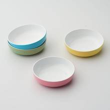 1PCS Candy Color 1/12 Dollhouse Miniature Nordic Soup Plate Doll House Mini Play Kitchen Furniture Accessories 2024 - buy cheap