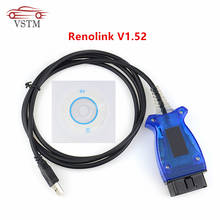 Renolink OBD2 V1.52 For ECU Programmer Airbag Reset Reno Link V1.52 OBDII Programmer 2024 - buy cheap