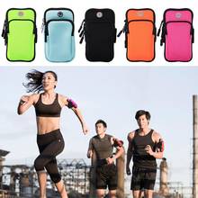 Multifunctional Outdoor Sports Armband Casual Arm Package Bag Gym Fitness Cell Phone Bag Key Holder for iPhone X Samsung 2024 - buy cheap