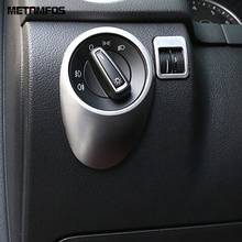 For Volkswagen Tiguan 2009-2014 2015 Matte Head Light Lamp Control Switch Cover Trim Molding Interior Accessories Car Styling 2024 - buy cheap
