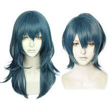 Fire Emblem: ThreeHouses Byleth Wig Cosplay Costume Heat Resistant Synthetic Hair Men Women Halloween Party Wigs 2024 - buy cheap