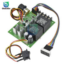 PWM Speed Controller DC Motor Digital Display 0~100% Adjustable Drive Module Input MAX60A 12V 24V 2024 - buy cheap
