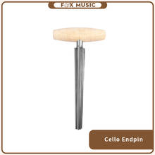 Cello-Herramienta de afeitado con mango de madera Endpin, accesorio para arreglar el vello, 1:17, nuevo 2024 - compra barato