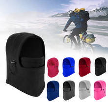 Inverno à prova de vento caminhadas bonés, masculino quente velo térmico balaclava rosto beanies, bicicleta de esqui motocicleta pescoço chapéu capacete mais quente 2020 2024 - compre barato