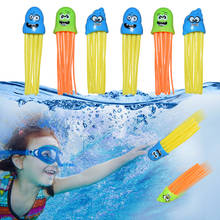 6PCS Swimming Pool Underwater Diving octopus Children Kids Dive Ring for Summer Beach Water Play Toys Pool Accessory 2020 NEW 2024 - buy cheap