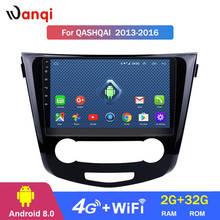 4G 3G WIFI All Netcom 10.1 inch wanqi 8.0 2+32G Car DVD GPS For Nissan qashqai X-Trail 2013-2016 Navigation System support SWC 2024 - buy cheap