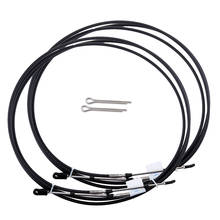 2 uds Marina barco motor fueraborda de Control del acelerador Cable para fuera de borda YAMAHA 18FT 2024 - compra barato