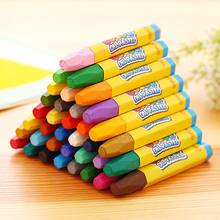 12/18/24/36 Color Non-Toxic Kids Wax Crayon Stick Painting Drawing Sketching Oil Pastel 2024 - buy cheap
