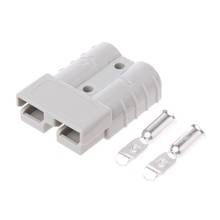 Bateria carregadora de energia cinza 50a 600v para conector plugue acessórios eletrônicos 667c 2024 - compre barato