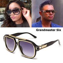 JackJad 2020 Fashion Hip Hop Grandmaster Six Style Shield Sunglasses Men Women Cool Brand Design Sun Glasses Oculos De Sol 60610 2024 - buy cheap