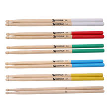 1 Pair Maple Wood Drum Sticks 5A 7A Anti-slip Electronic Drum Rack Drumsticks Musical Sticks Percussion Instruments Accessories 2024 - buy cheap