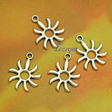 50pcs/lot--18x15mm, Antique silver plated Sun charm,DIY supplies,Jewelry accessories 2024 - buy cheap