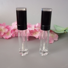 50pcs 8ML Lip Gloss Tube Empty Plastic Lip Balm Tubes With Black Cap Round Black Lip Gloss Tube Clear wand 2024 - buy cheap