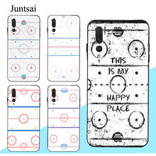 Ice Hockey Rink Case For Huawei P30 P40 P20 P10 Pro Lite Mate 10 20 30 Lite P Smart 2019 Z 2024 - buy cheap