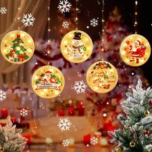 Cordão de luz led com luzes de fadas, decoração para o natal, para casa, natal, natal, natal, festa de natal, cortina usb 2024 - compre barato