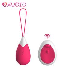 EXVOID Силиконовые Яйцо вибратор G-spot Массажер дистанционное управление вибраторы для женщин взрослых секс-игрушки для женщин клитор стимуляция 2024 - купить недорого