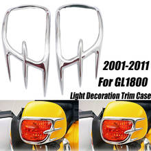 Chrome Motorcycle Turn Signal Light Decoration Trim Case for Honda GL1800 GOLDWING GL 1800 2001-2011 2024 - buy cheap