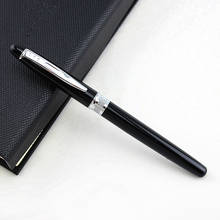 High Quality Metal Roller Pen Luxury gel Pens refills 0.5mm Black ink For Business Writing Office School Supplies 2024 - buy cheap