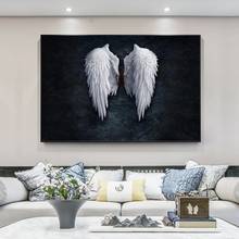 Abstract Angel Wings Canvas Art Posters And Prints Modern Wings Canvas Paintings On the Wall Art Canvas Pictures For Living Room 2024 - buy cheap