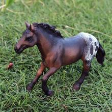 Fazenda estável animais modelos quarter appaloosa harvard hannover cavalo coleção figuras brinquedos educativos para crianças 2024 - compre barato