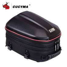 CUCYMA de la motocicleta bolsa impermeable bolsa trasero para motocicleta Tailbag trasero paquete asiento trasero paquete mochila bolso de Kit bolsa casco 2024 - compra barato