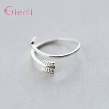  Classical Arrow 925 Sterling Silver Rings Fashion For Women Adjustable Engagement Wedding Gift Jewelry Anillos Mujer 2024 - buy cheap
