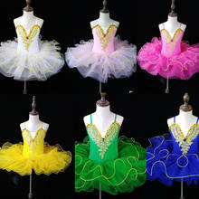 Professional Ballet Tutu Dress Girl Swan Lake Costume Child Performance Ballerina Tutu Kids Toddler Girl Clothes Ballet Dress 2024 - buy cheap