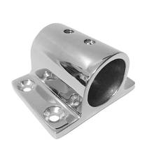 Boat Hand Rail Fitting 22mm Rectangle Stanchion Base Mount Accessories 2024 - buy cheap