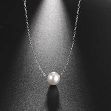 Skyrim Luxury Pearl Pendants Necklace for Women Stainless Steel Choker Necklaces 2022 Fashion Bohemian Jewelry Gifts Wholesale 2024 - buy cheap