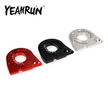 YEAHRUN-montaje de Motor de aluminio CNC para coche teledirigido, piezas de actualización de coche, rojo/Negro/plateado, para TRX-4 1:10 2024 - compra barato