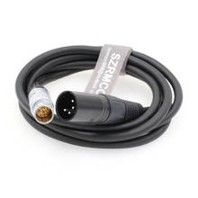 XLR 4 Pin Male to 2B 6 Pin Male Power Cable for RED ONE Camera 2024 - buy cheap