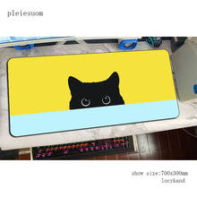 Cats mousepad gamer 700x300mm Personality gaming mouse pad large Boy Gift notebook pc accessories laptop padmouse ergonomic mat 2024 - buy cheap