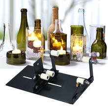 Резак для стекла, резак для стеклянных бутылок, режущий инструмент, резак для квадратных и круглых скульптур вина, пива, стекла, резак для самостоятельной резки стекла 2024 - купить недорого