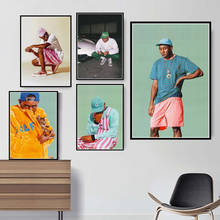 Poster And Prints Tyler The Creator Hip Hop Rapper Singer Star A$AP Rocky Canvas Wall Art Painting Wall Pictures Room Home Decor 2024 - buy cheap