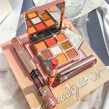 Makeup set box full set light lipstick Palette Cream Long Last Eyeshadow Matte Cosmetic Great Gift 2024 - buy cheap