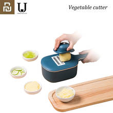 Youpin-Cortador Manual multifuncional para frutas y verduras, Rallador con cesta de drenaje, rebanador para comida, Hogar Inteligente 2024 - compra barato