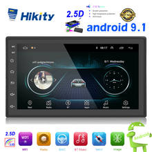 Hikity Android 2din автомобильный навигационный GPS радиоприемник мультимедиа вайфай MP5 плеер авторадио 2 Din 7 ''сенсорный экран Bluetooth FM аудио стерео 2024 - купить недорого