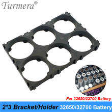 Turmera 32650 32700 2*3 Battery Holder Bracket Cell Safety Anti Vibration Plastic Brackets For 32650 32700 Battery Pack 2024 - buy cheap