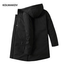 Chaqueta gruesa de plumón de pato para hombre, Abrigo con capucha, talla XL-6XL,7XL,8XL, moda de invierno, novedad de 2020 2024 - compra barato