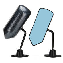 Pair Universal F1 Style Carbon Fiber Look Car Blue Mirror Side Rearview Mirror 2024 - buy cheap