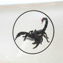 3D стикер для автомобиля spider gecko scorpion для Nissan Teana X-Trail Qashqai Sunny Tiida Sunny March Мурано Генис, Juke, Almera 2024 - купить недорого